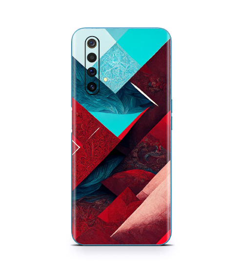 Realme X3 Geometric Red