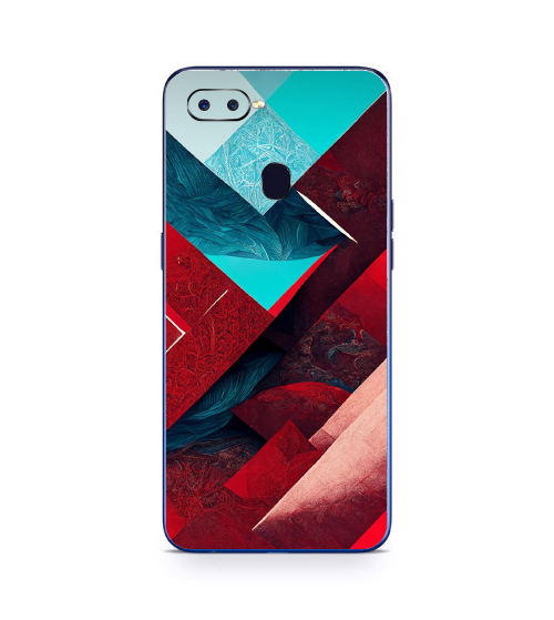 OPPO F9 Pro Geometric Red