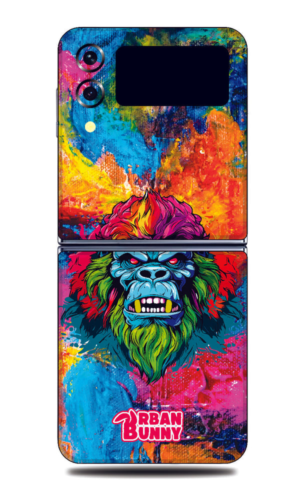 Samsung Galaxy Z Flip 4 Growling Gorilla