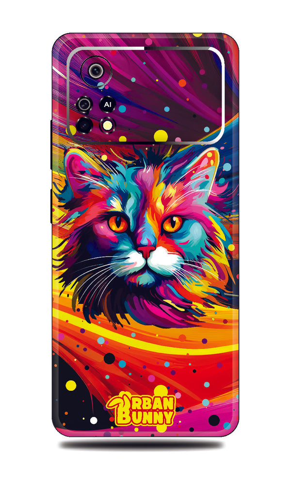 Poco x4 pro 5G Cartoonist Cat