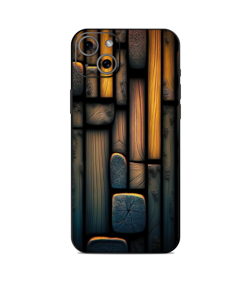 iPhone 15 Wooden Tree Cut