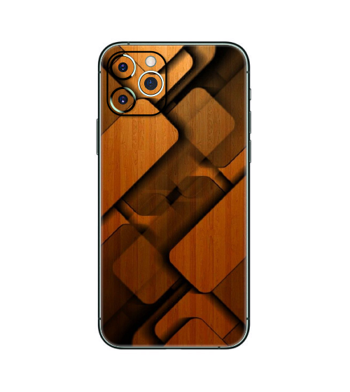 iPhone 11 Pro Wooden Blocks