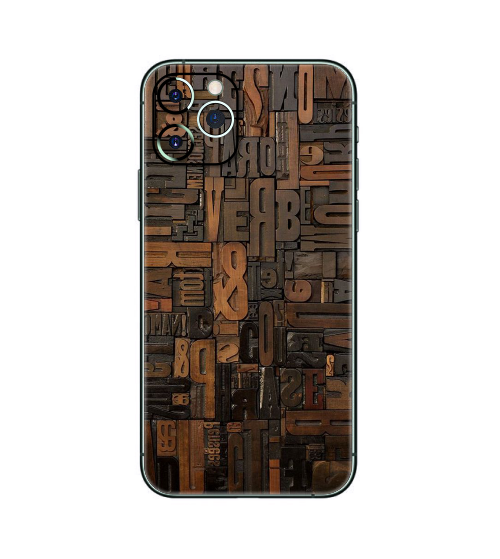 iPhone 11 Pro Alpha Wood