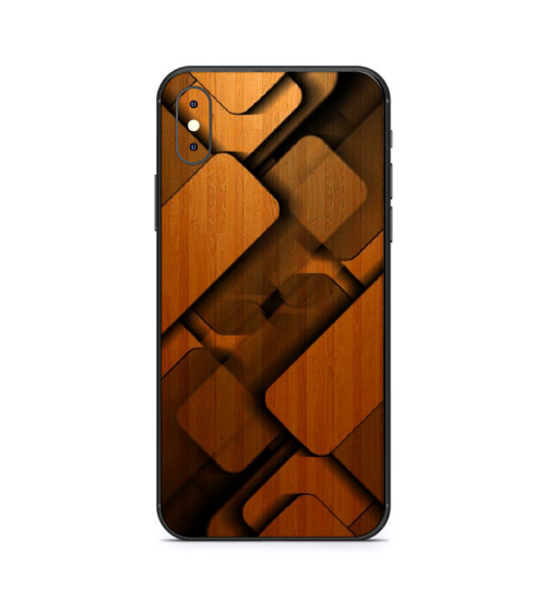 iPhone XS Wooden Blocks