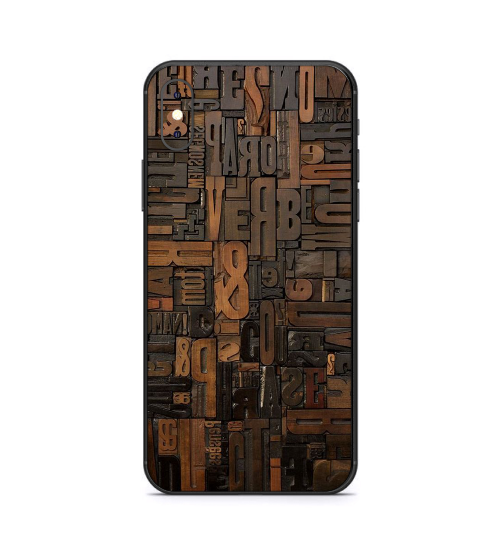 iPhone XS Alpha Wood