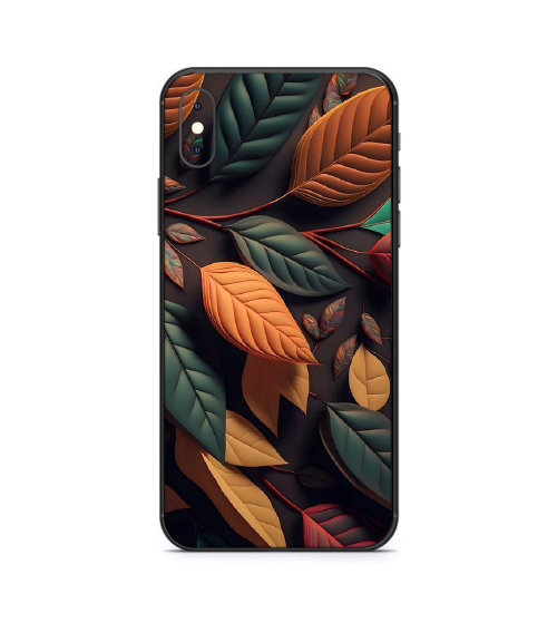 iPhone XS Artistic Leaves