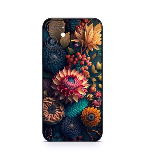 iPhone 12 Mini Floral Art